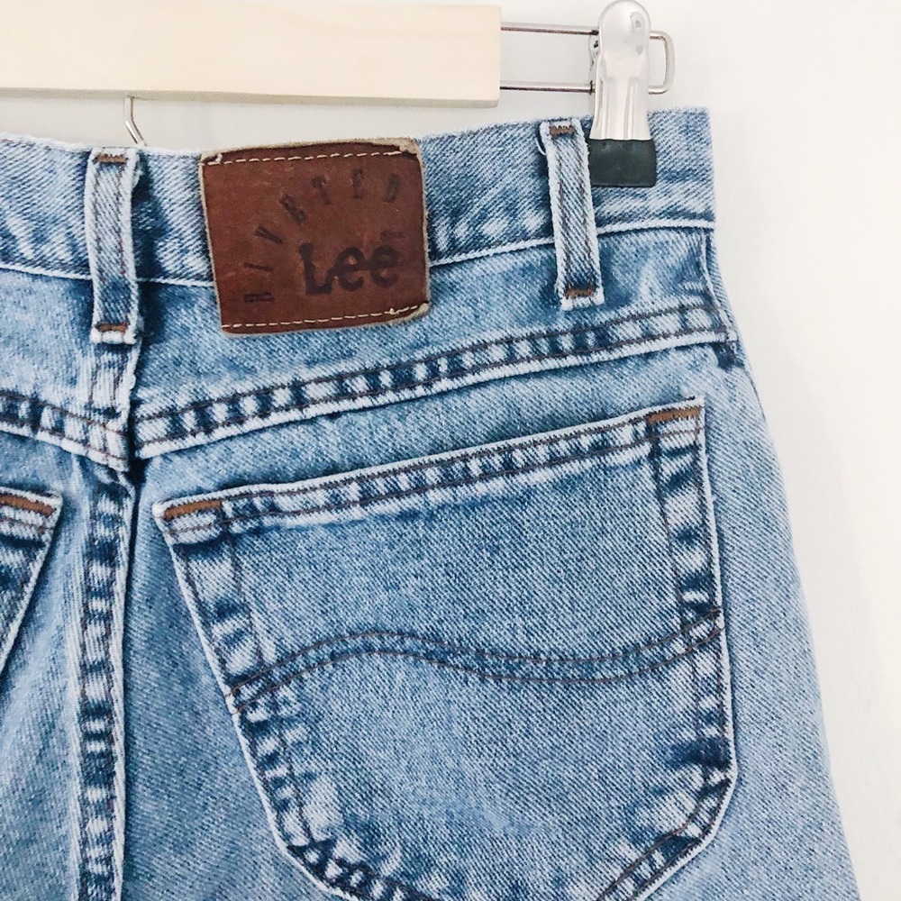 Vintage Riveted Lee high waisted Mom Jeans